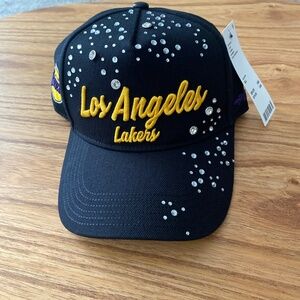 NWT Pro Standard NBA Los Angeles Lakers rhinestone SnapBack hat